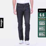 WRANGLER กางเกงยีนส์เอวกลางทรงตรง GREENSBORO รุ่น WR WR 15Q36R แรงเลอร์ เสื้อผ้าผู้ชาย กางเกงผู้ชาย 