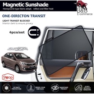 Magnetic Sunshade Perodua Bezza (4pcs)