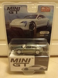 MINI GT 218 Chase Porsche Taycan Turbo S White