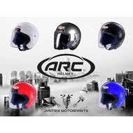 ARC HELMET DISCOVERY WITH HELMET BAG (FIBER) SIZE L SIZE XL HITAM/PUTIH/MERAH/BIRU/KELABU