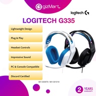 Logitech G335 Lightweight Wired Gaming Headset with Flip to Mute Microphone