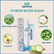 [Genuine] Satochi for Diabetes Helps Stabilize Blood Sugar 20 Effervescent Tablets Satochi Diabetic