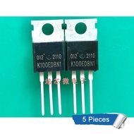 5pcs TK100E08N1 K100E08N1 TO-220 80V/100A N-channel MOSFET Transistor New Original