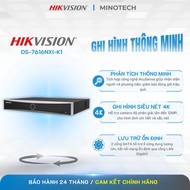 HIKVISION DS-7616NXI-K1 16-Channel AcuSense IP Video Recorder Supports AI, 12MP Security Surveillanc
