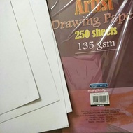 B4 250's 135Gsm Drawing Paper / Kertas Lukisan B4 135GSM