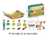 123 Magnetic Book Kids Early Learning ABC Magnet Book Busy Book Buku Magnetik ABC Pembelajaran Awal 