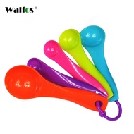 WALFOS ชุดเครื่องครัวช้อนตวงมีสีสัน 5 ชิ้น