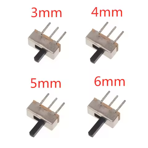 20Pcs SS12D00 Interruptor on-off mini Slide Switch 3pin 1P2T 2 Position High quality toggle switch H