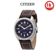 CITIZEN ECO-DRIVE SUPER TITANIUM LEATHER STRAP WATCH BM8560-37L