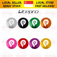 Litepro Aluminium Alloy Crank Dustproof Crank Cap Crankset Cover Dust Plug Bolt