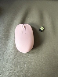 Microsoft 1850 Pink Wireless Mobile Mouse with USB Receiver 滑鼠
