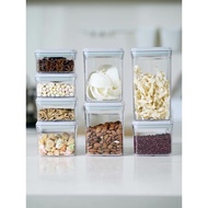 Ankou Give Set Ready Stock Airtight Container/Food Container/Baby Food Storage/Stackable Storage