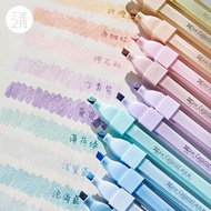 Ice Transparent Flashing Fluorescent Pen Fluorescent Pen Flashing Fluorescent Marker Pen High-Appear