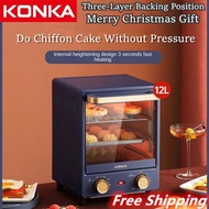 Oven Konka 883 Oven Household Small Multi-Functional Desktop Automatic 3-Layer Baking 12L  Electric