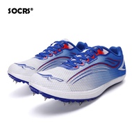 SOCRS 2025 Unisex Track and Field Shoes Sprint Race Lightweight Hurdle Race Non-Slip Lace-up