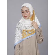 TUDUNG PRINTED SQUARE ARIANI GARDEN TRIBE LIGHT BLUE COLOUR INSPIRED VIETNAM COPY PREMIUM HIGH QUALITY HIJAB GRED AAA