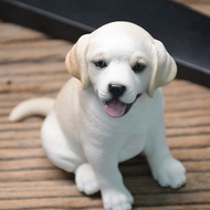 New Product Labrador Dog Model Car Decoration Simulation Gift Home Decoration Dog Craft Gift Dog Dec
