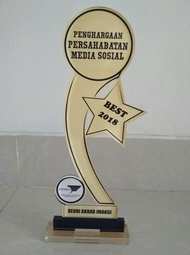 PLAKAT WISUDA, PLAKAT AKRILIK MURAH, PLAKAT CUSTOM, PIALA AKRILIK,