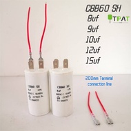CBB60 AC motor operating capacitance 8uf 9uf 10uf 12uf 15uf 450V.AC Capacitor/Capasitor/Kapasitor