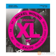 สายเบส D’Addario EXL160 / EXL170 / EXL170-5 / EXL170-6 / EXL230 Nickel Wound String Bass EXL