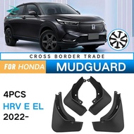 Car Mudflaps for Honda Vezel HR-V HRV E EL 2022 Mudguards Fender Flap Splash Guards Cover Mud