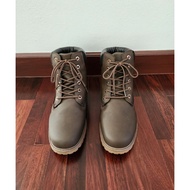 Short Boots Size 39 (24.5 cm US 7 UK 6) Matte Leather Brown With A Tight Drawstring Condition Like N