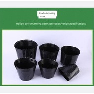 Poly bag Poli Cawan Hitam Nursery Planting Semaian Fertigasi Seedling Seed Tanaman