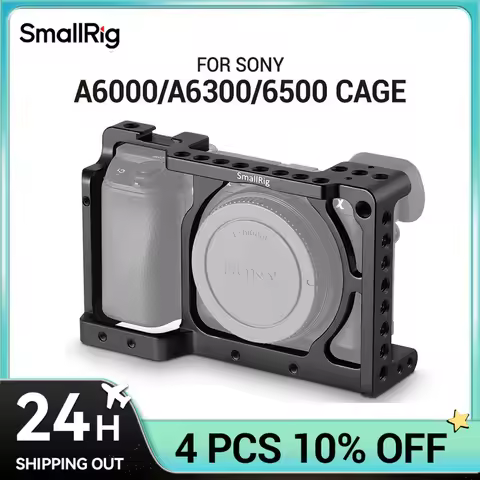 SmallRig Camera Cage Rig for Sony A6500 Cage for Sony A6300/A6000/A6500 Nex-7 Camera with Shoe Mount