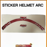 STICKER HELMET ARC STICKER ARC