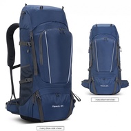 80L Lightweight Hiking Bag] Including Rain Cover Decompression Backpack Climbing Bag Hiking Backpack