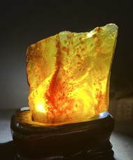 琥珀 Amber 藍珀 天然蘇門答臘藍珀 71克 墨西哥藍珀 原石 原礦