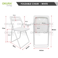 OKURA Foldable Banquet Table Event / Catering / Hall / Buffet Folding Table / Outdoor Dining Meja Li