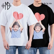 Adlv Acme De La Vie Baby Face Heart Boy Tee acmedelavie