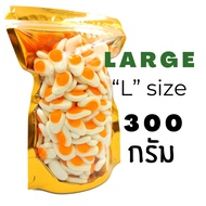 🥚🟠เยลลี่ไข่ดาว ขนมสุดฮิต เป็นเยลลี่ผลไม้รวมและมาชเมลโล่ อร่อย นุ่มๆ หนึบ มี3ขนาดให้เลือก S60กรัม M20