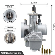 NIBBI Carburetor STREET RACE 2T 4T Powerful PWK Carburetor PWK24/26/28/30/32/34/36/38/40mm Carbureto