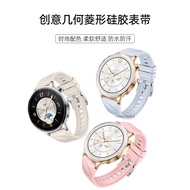 Creative Diamond Silicone Strap Suitable for OPPO Watch X2 Mini Watch Strap Women's Super Beautiful 