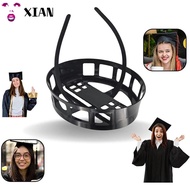 XIANSTORE Graduation Cap Holder, Long Lasting Makeup Hairstyle Graduation Hat Holder, Practical Plastic Secure Your Grad Cap Hat Rack
