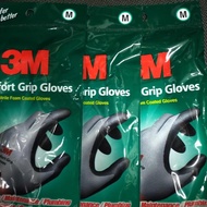 JTTOP" 3M COMFORT GRIP GLOVES. 3M GLOVES SIZE M