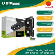 ZOTAC GAMING GeForce RTX 5060 Ti 8GB Twin Edge 8GB GDDR7 Graphics Card - ZT-B50610E-10M