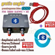 5 volt stereo clas D mini Amplifier, bluetooth & aux system, collision sound