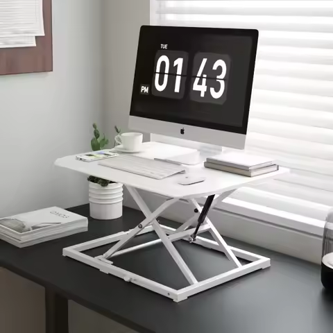 Standing Desk Converter Height Adjustable Sit Stand Up Desk Lapdesk for Monitor and Laptop Sit to St