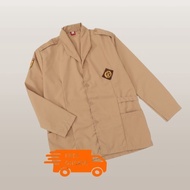SHIRT WOMEN'S LONG-SLEEVED ELEMENTARY SCHOOL UNIFORM OXFORD MATERIAL