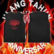 COD kAOS Baju Vest Wings Double Trouble Album Rock Band Graphic Printed Tee Adult Cotton Wings Rock 