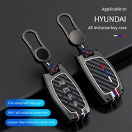 Zinc Alloy Car Smart Key Case Cover For Hyundai Tucson Santa Fe Rena Sonata Elantra Creta Ix35 Ix45 