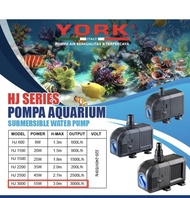 YORK HJ 3 pompa celup aquarium mini kecil submersible 55 watt
