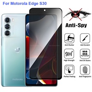 For Motorola Edge S30 Tempered Glass Anti-peeping Privacy Screen Protector For Motorola Edge S30 Pho