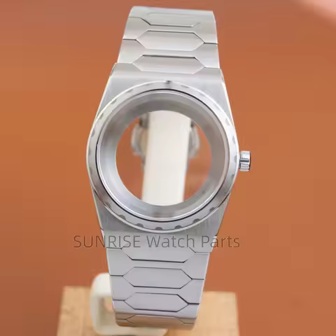 37mm NH35 Case Strap Dial for VC222 Case Sapphire Glass 28.5mm 31mm Dial 316L Stainless Steel Bracel