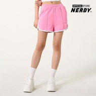 NERDY - Quần shorts ngắn nữ lưng thun Blenk Logo Dolphin PNEU24HP16-09