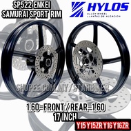 Y15ZR Y16ZR SP522 ENKEI HYLOS SAMURAI BLACK KILAT 1.60X1.60-17