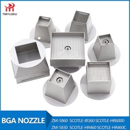 BGA nozzle Rework station hot air hood Applicable to Scoutle ZM brand rework station ZM-R5860/5830/6